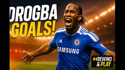 Didier Drogba’s Greatest Goals with Chelsea & Ivory Coast 🇨🇮🔥 | Unstoppable Legend