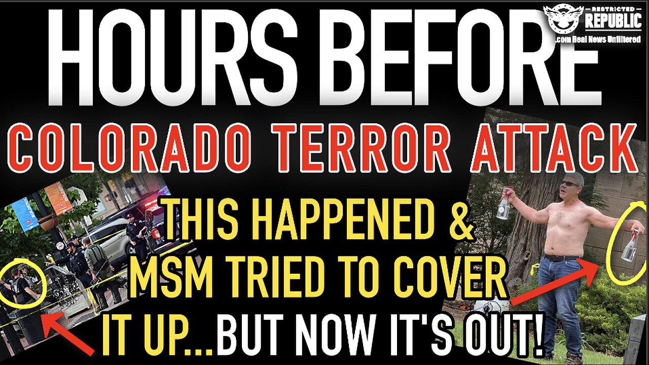 HOURS Before Colorado Terror Attack THIS HAPPENED & MSM Tried To Cover It Up…Now It’s Out!