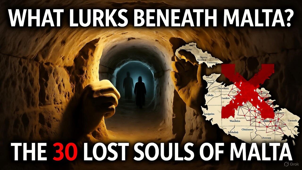 The Malta Cover-Up: Giants, Missing Children & The Tunnels of Death | A Survivor's Story From The Hypogeum Tunnels