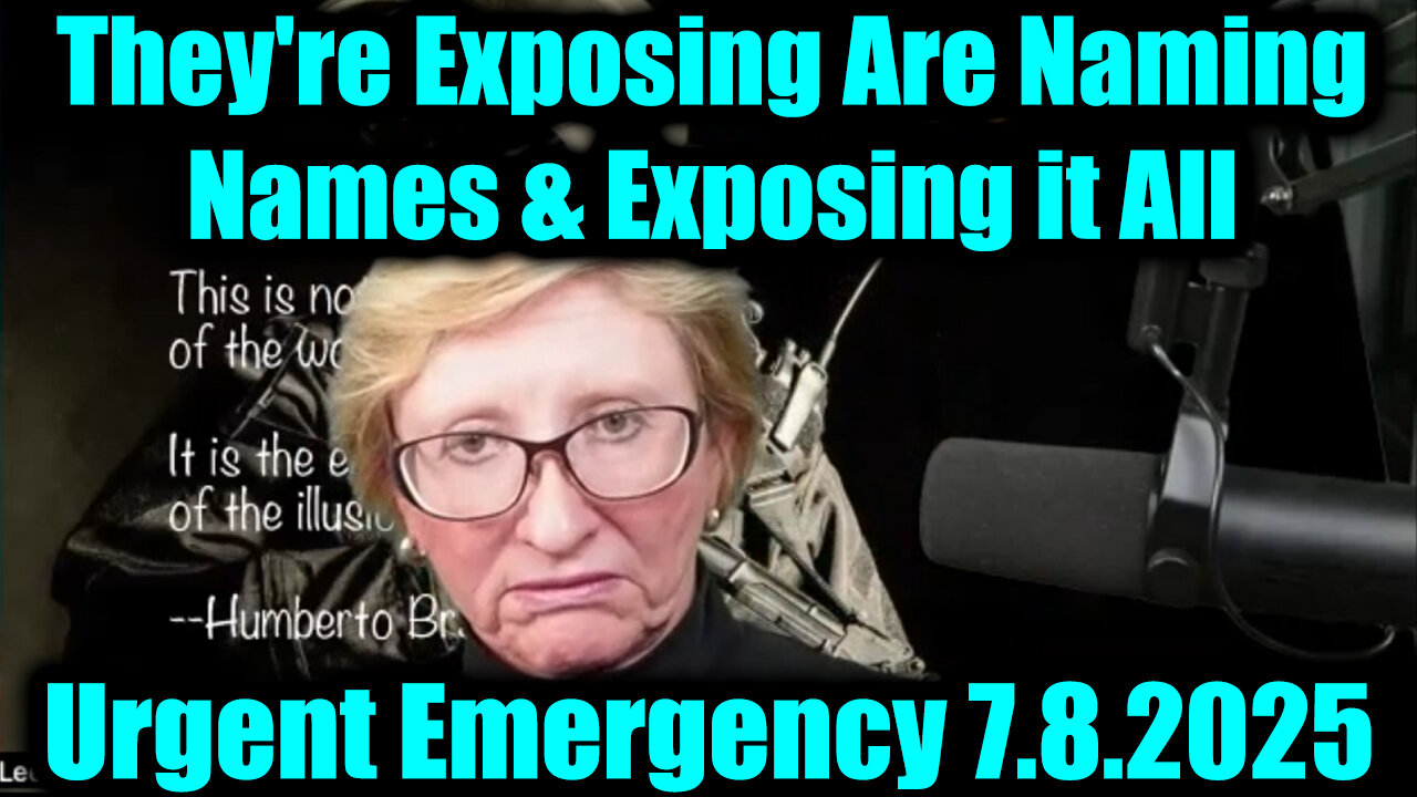 Dr. Lee Merritt Urgent Emergency 7.8.25 - They're Exposing Are Naming Names & Exposing it All!