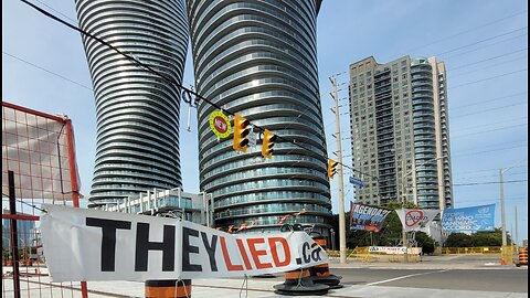 2025 09 21 Mississauga protest, Happy Bday Carmela