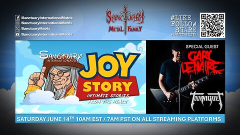JOY STORY with special guest GARY LENAIRE (TOURNIQUET)