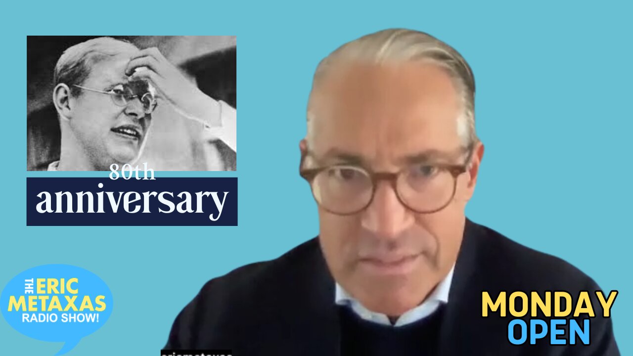 Eric on Bonhoeffer's Death, the Stock Market and Upcoming Socrates in the Studio Dates