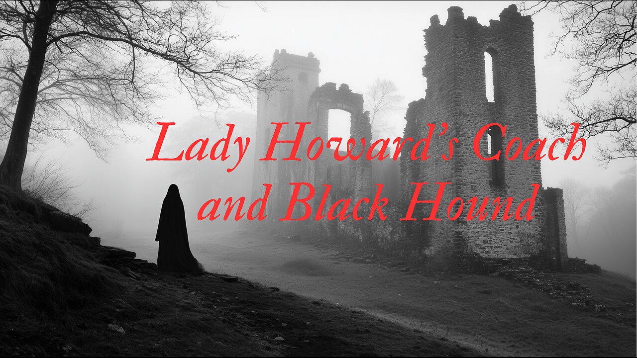 Lady Howard's Coach and Black Hound