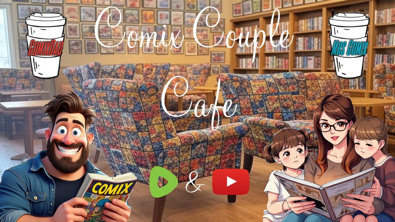 Comix Couple Cafe - Short stream just to hang out with the chat! - 4/19/25