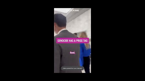 Codepink ~ Starvation an Genocide in Gaza | Congressman GOOD!