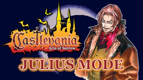 Castlevania: Aria of Sorrow (GBA) Julius mode HARD - No damage (Recolor hack)