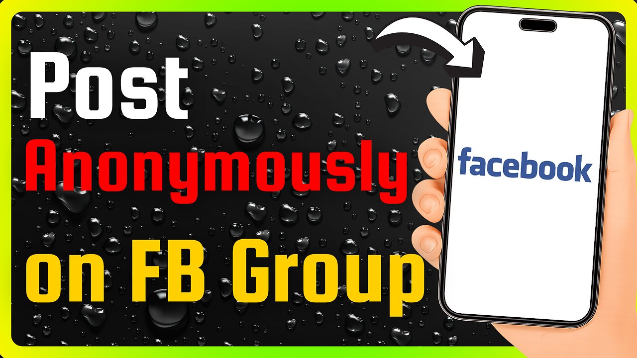 How To Post Anonymously On Facebook Group As A Member 2025 - Full Guide