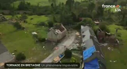 Торнадо разрушил деревни во Франции. — 2 сентября 2025 года —