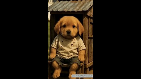 A poor puppy small home was destroyed! what happened next?