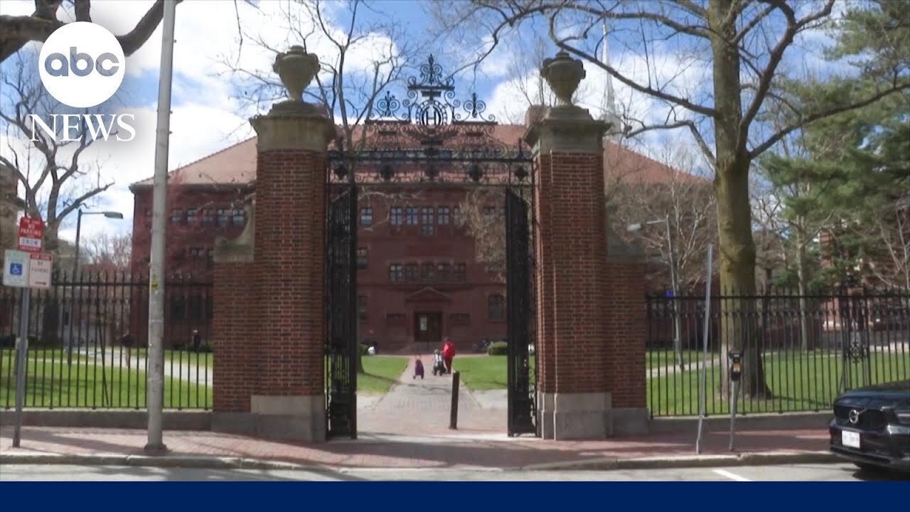 Trump says hes taking away Harvards tax exempt status