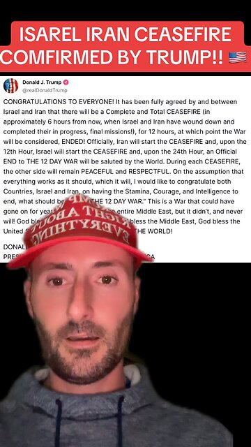 Israel/ Iran war done!