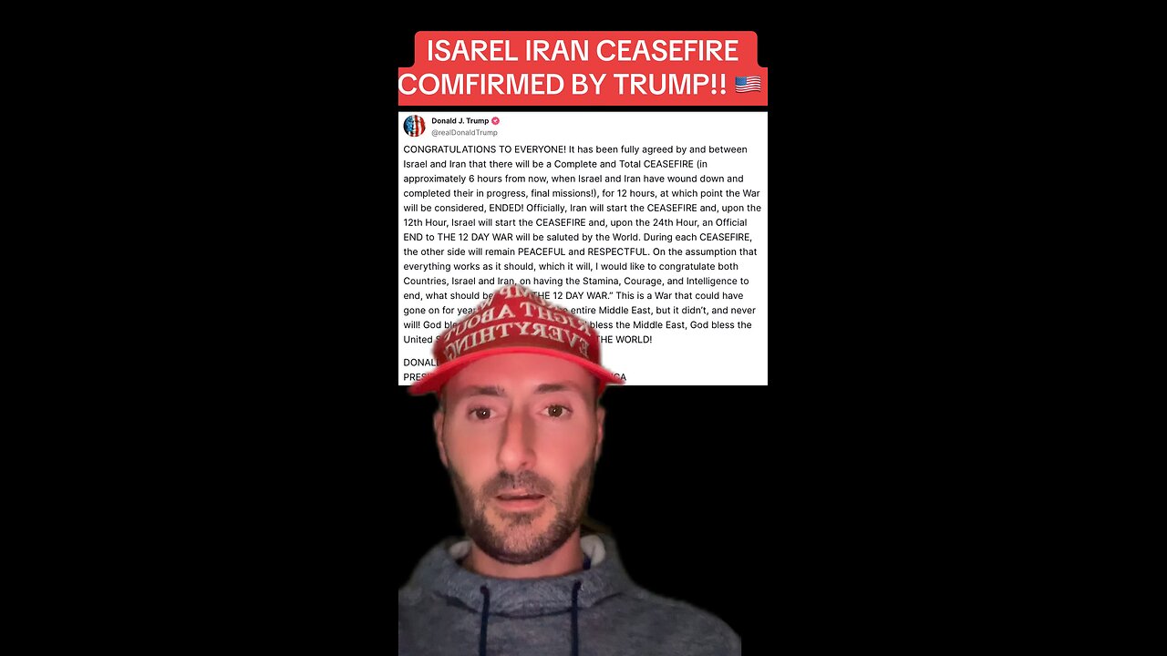 Israel/ Iran war done!