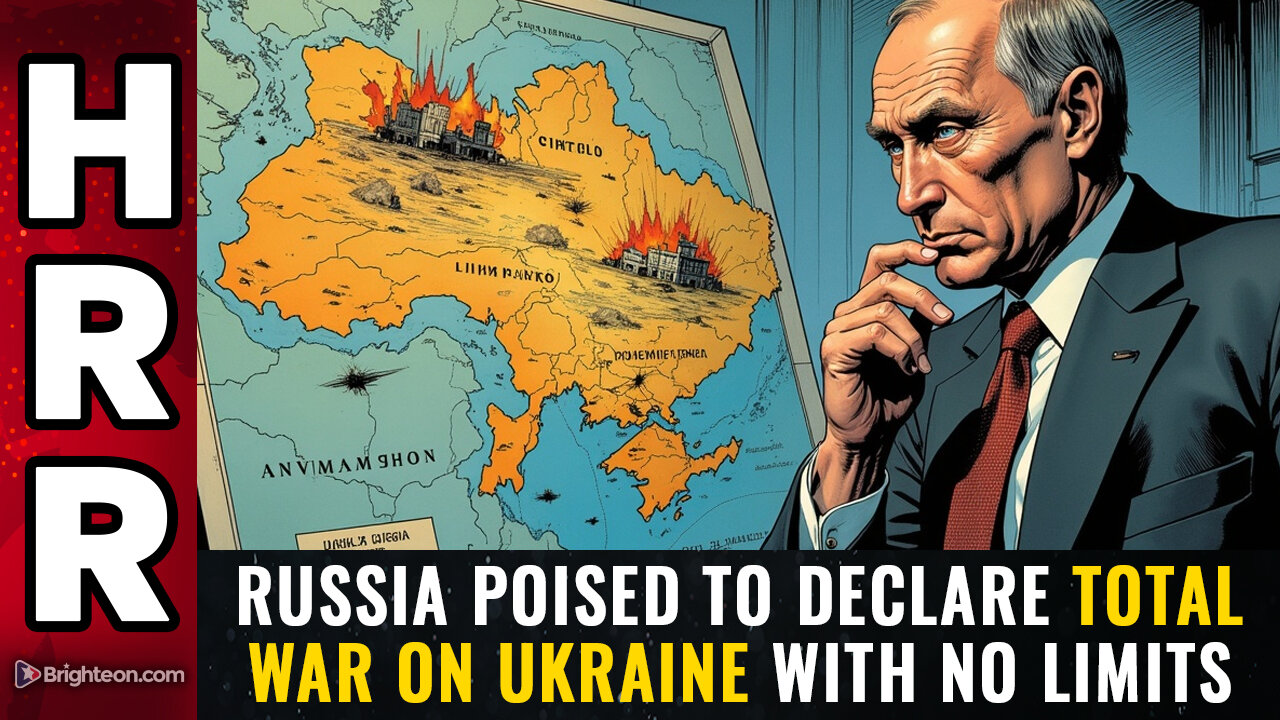 Russia poised to declare TOTAL WAR on Ukraine with NO LIMITS