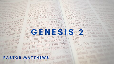 Genesis 2 | Abiding Word Baptist