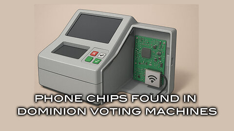 Phone Chips Found In Dominion Voting Machines