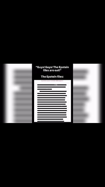 The most transparent REDACTED in history