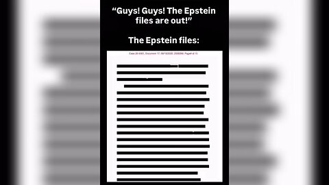 The most transparent REDACTED in history