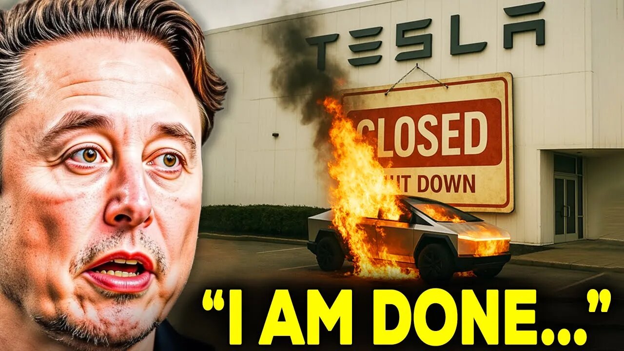Elon Musk SHUTS DOWN Tesla After Making This UNBELIEVABLE Announcement!