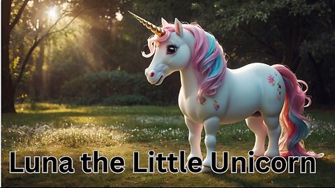 Luna the little unicorn