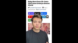 Victor Reacts: Record Setting Oldest Baby Ever Proves Pro-Life Stance True