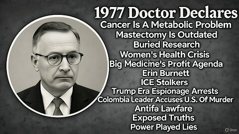 The 1977 Cover-Up: Cures, Corruption, and the Cancer of Control