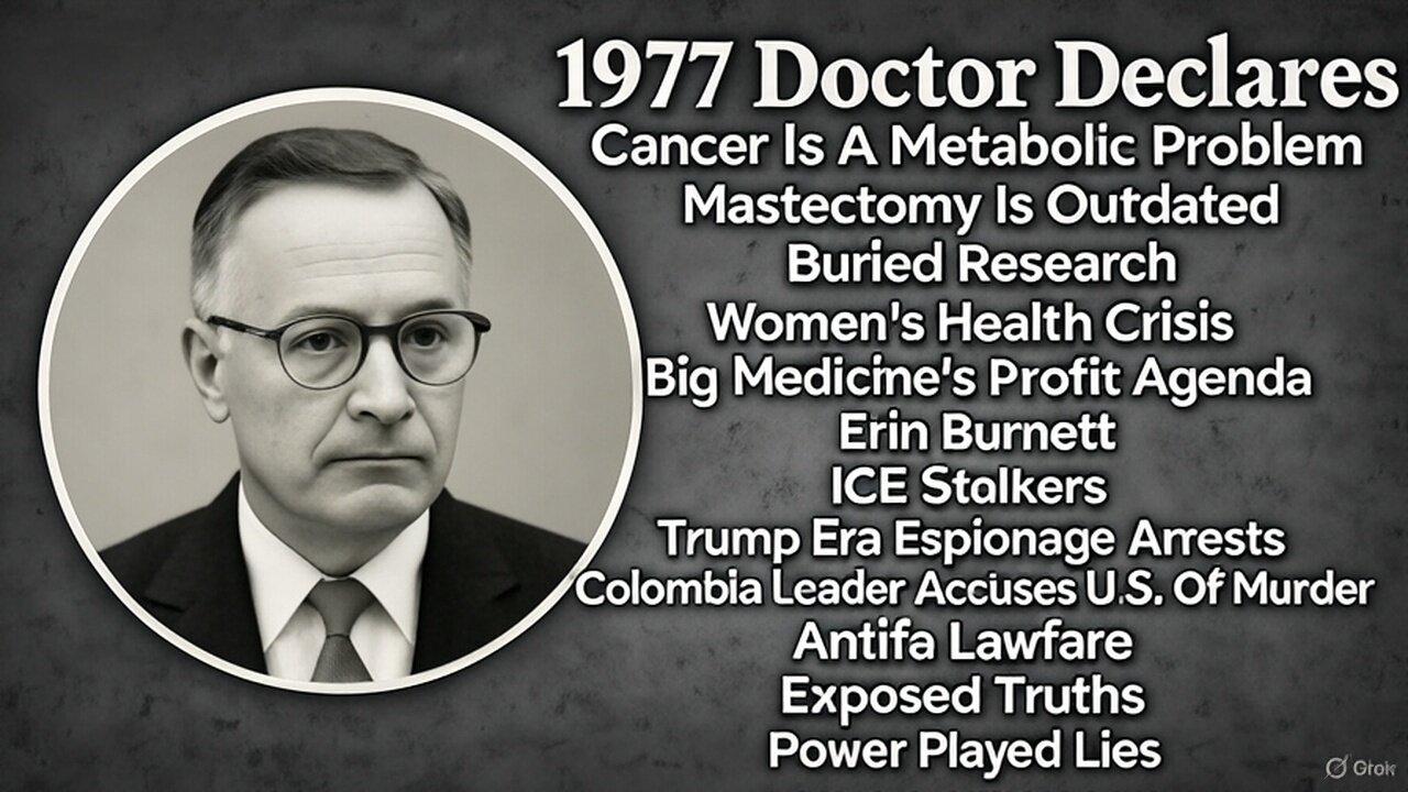 The 1977 Cover-Up: Cures, Corruption, and the Cancer of Control