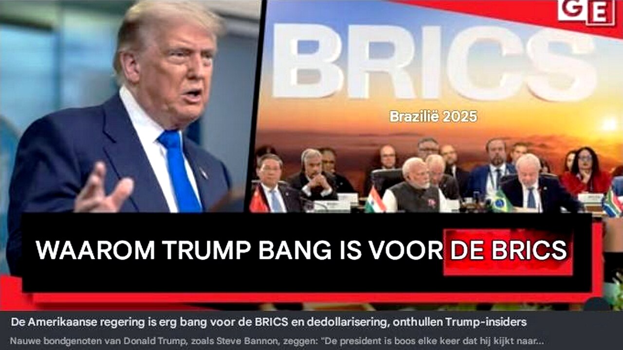 Amerikaanse regering is erg bang voor BRICS en dollarisering, onthullen Trump-insiders.