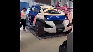 🚨🚔 Así es el 'tanque policial' autónomo que patrullará Abu Dabi