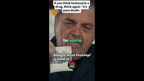 Police Officer By The Time You Know Fentanyl Is In There You Will Be Dead