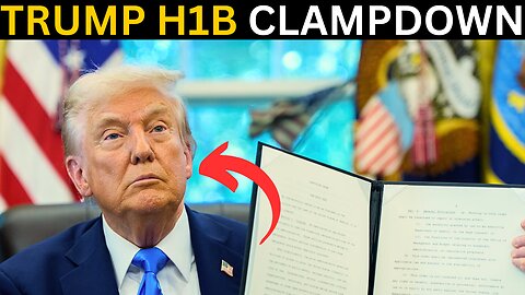"IT Jobs Are Coming Back", Trump Imposes Annual $100,000 fee on H-1B visas For Indians And Others