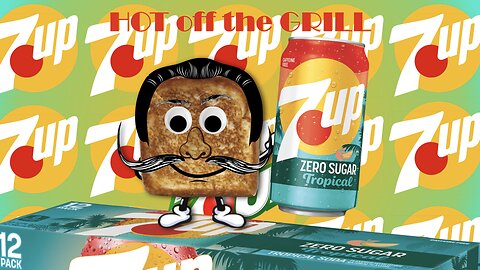 7Up Tropical Zero Sugar Soda Taste Test #7up #tastetest