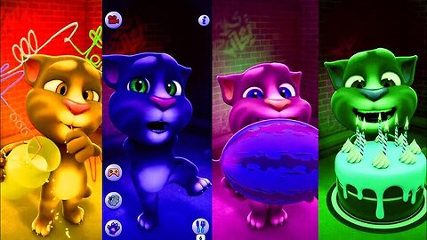 Talking Tom Cat Funny Cartoon Shorts
