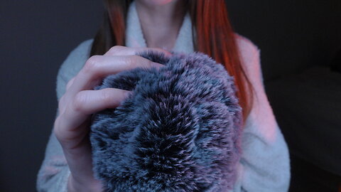 ASMR Gentle, Fluffy Mic Scratching (No Talking. 1 Hour)