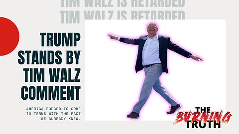 Trump Says Tim Walz Is Retarded | Dec. 1