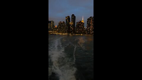 Stunning Views of New York City at Night 🌃🗽
