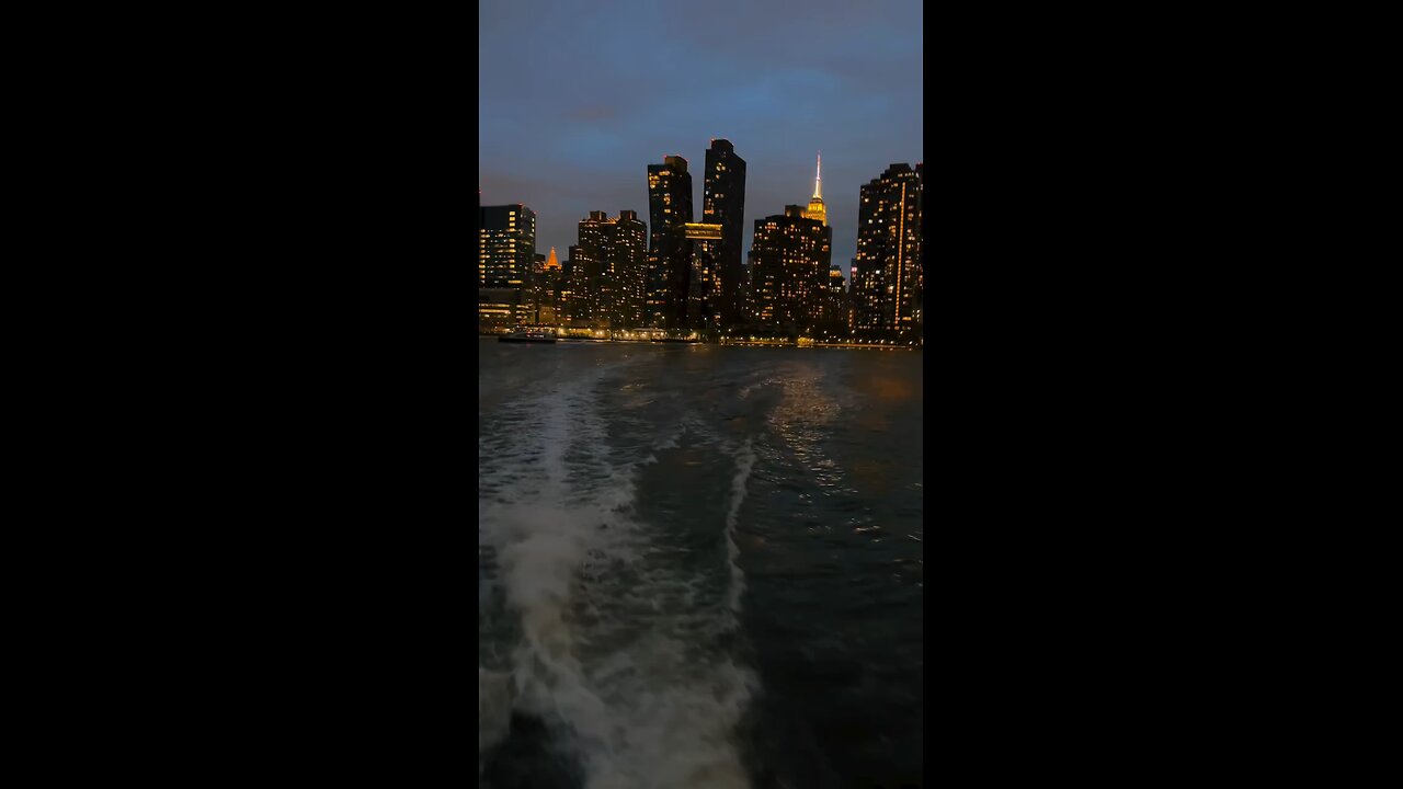 Stunning Views of New York City at Night 🌃🗽