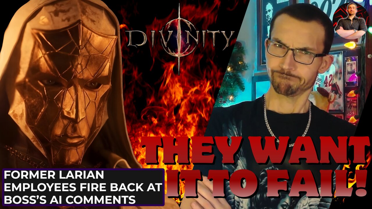 Larian Studios UNDER ATTACK For Using AI! Divinity Overshadowed By Jealous and Bad Faith Actors!