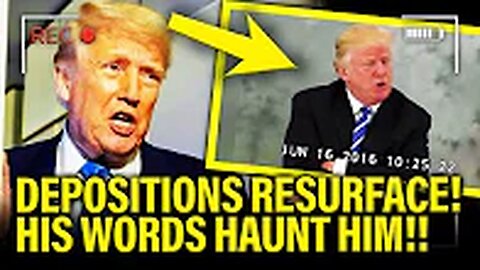 🚨 DEPOSITIONS Resurface to EXPOSE Trump DOJ COVER UP