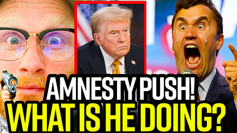 Trump’s Secret Amnesty Deal? Charlie Kirk Drops BOMBSHELL 🚨 | AG Fires Back HARD