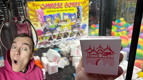 MYSTERY BOX CLAW MACHINE SURPRISE!