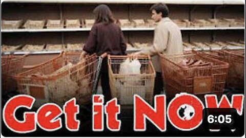 "Urgent: Food Stockpiling Needed Immediately due to Impending Major Food Crisis"