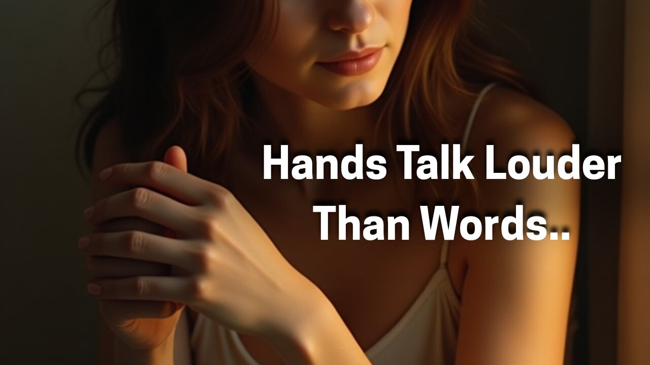Your Hands Speak Before You Do 👋✨ | Body Language Truth #Shorts