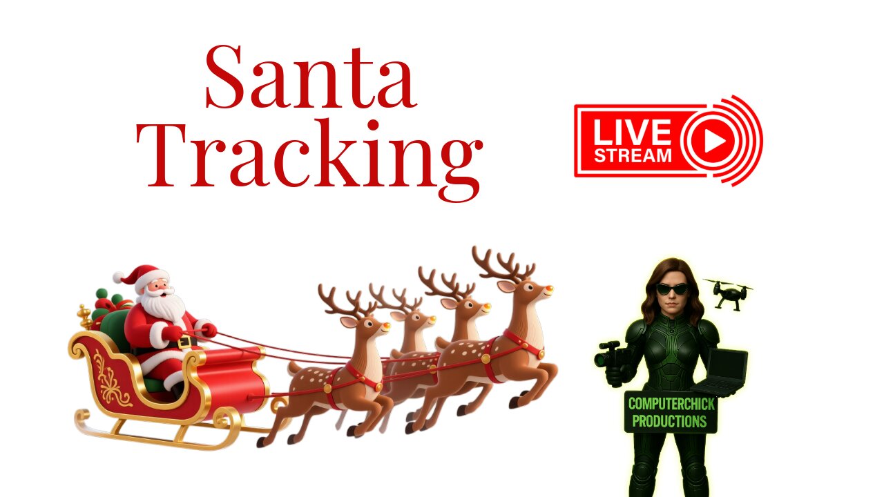 Tracking Santa with ComputerChick