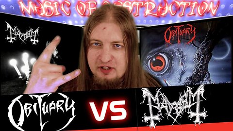 ⚒Mayhem Live In Leipzig Vs Obituary Cause of Death⚒