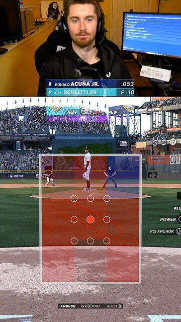 Ronald Acuna Jr hits a non perfect perfect grand slam in MLB THE SHOW 25