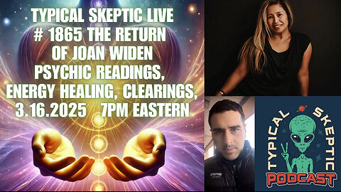 Energy Clearings & Psychic Readings with Joan Widen | Reiki, Pranic Healing & Crystals - TSP # 1865
