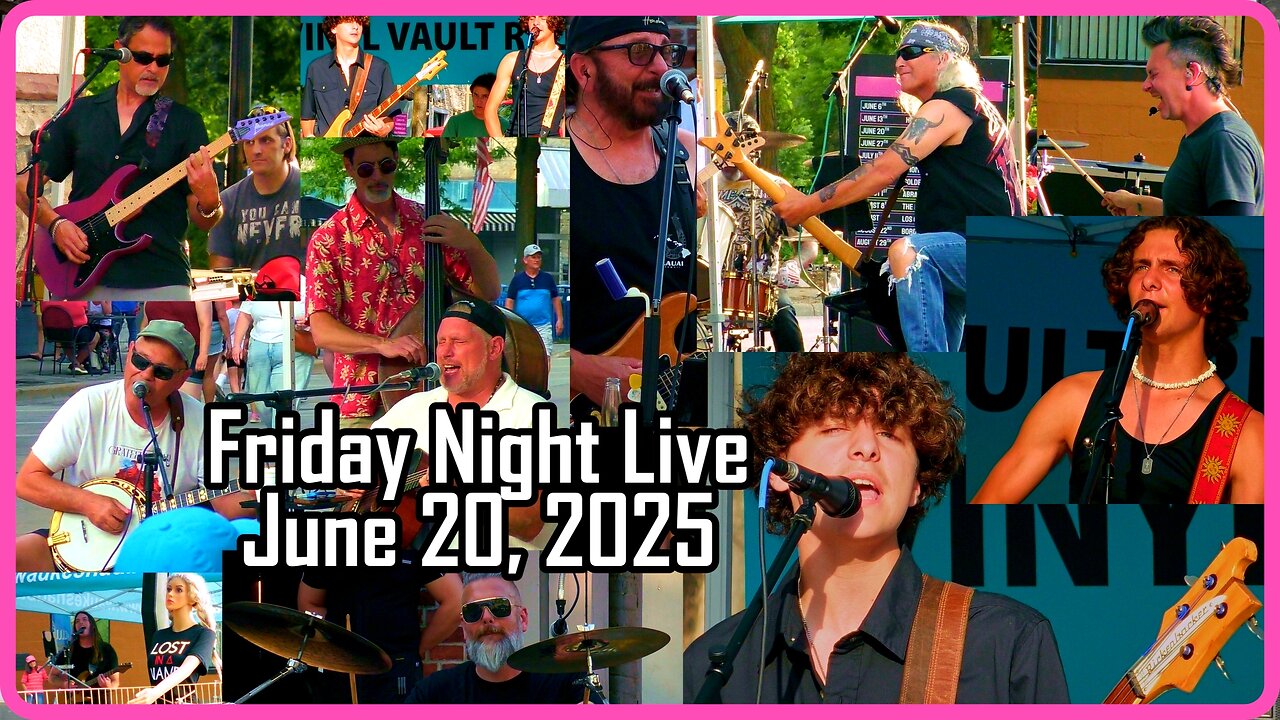 Friday Night Live! June 20th 2025 Edition