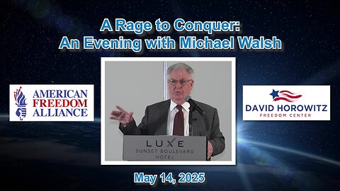 A Rage to Conquer: An Evening with Michael Walsh