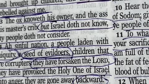 Day of the Lord, Isaiah 1